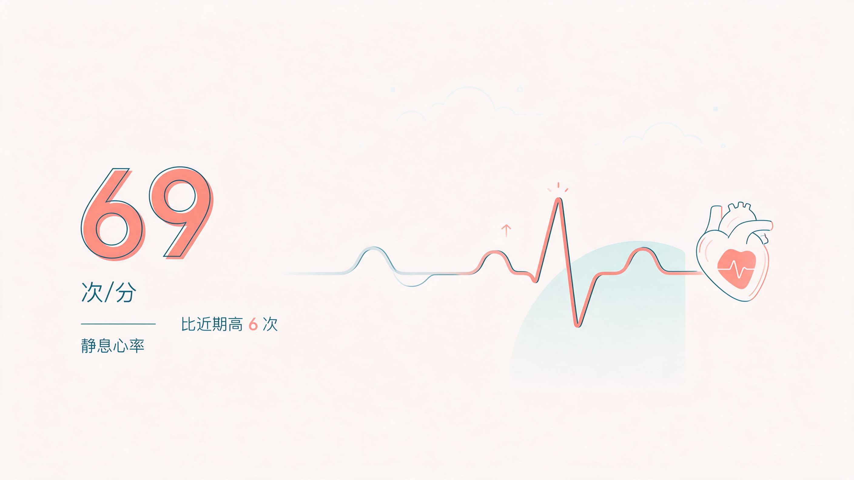 单线插画+柔和色块