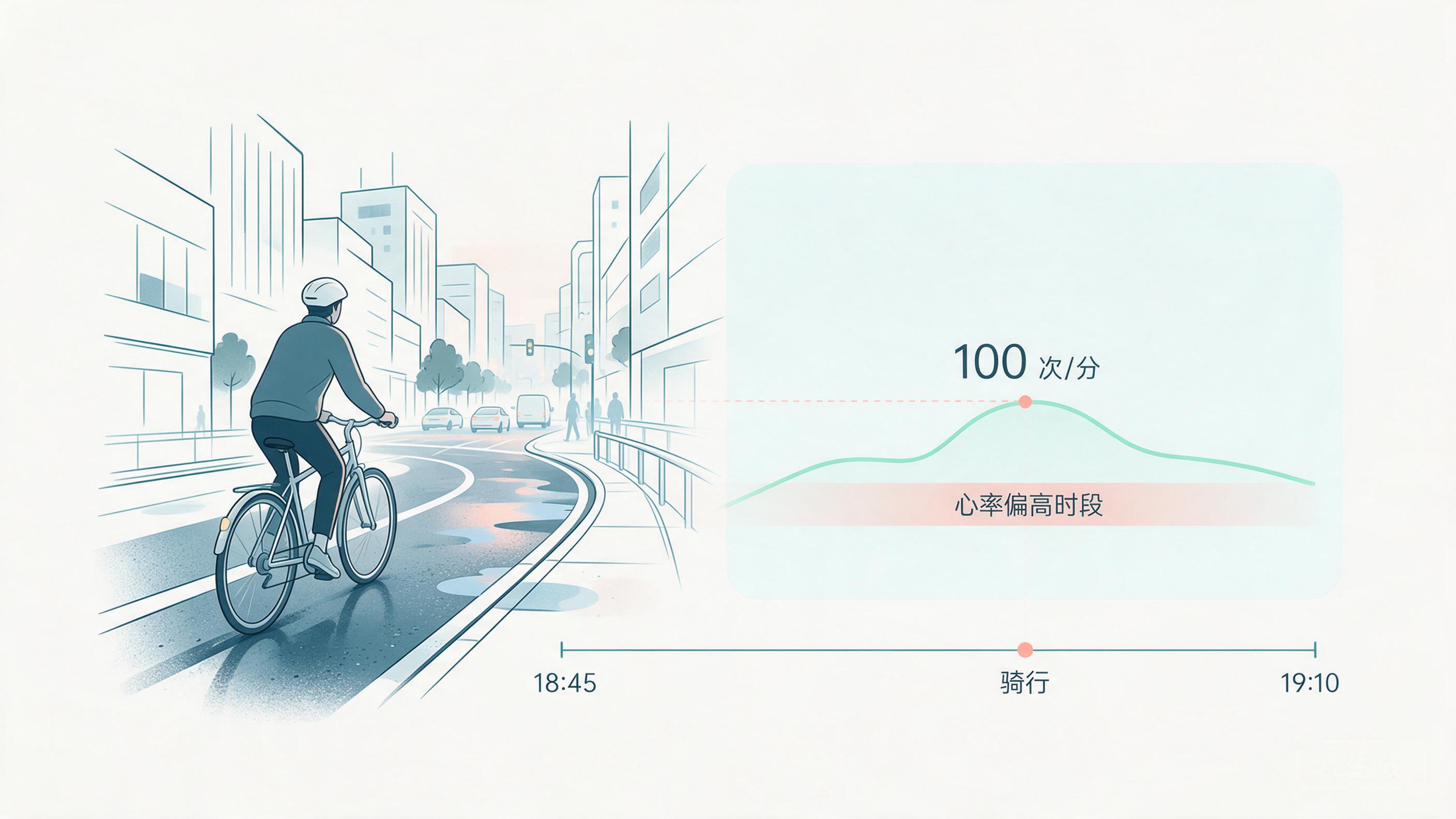 单线插画＋柔和色块