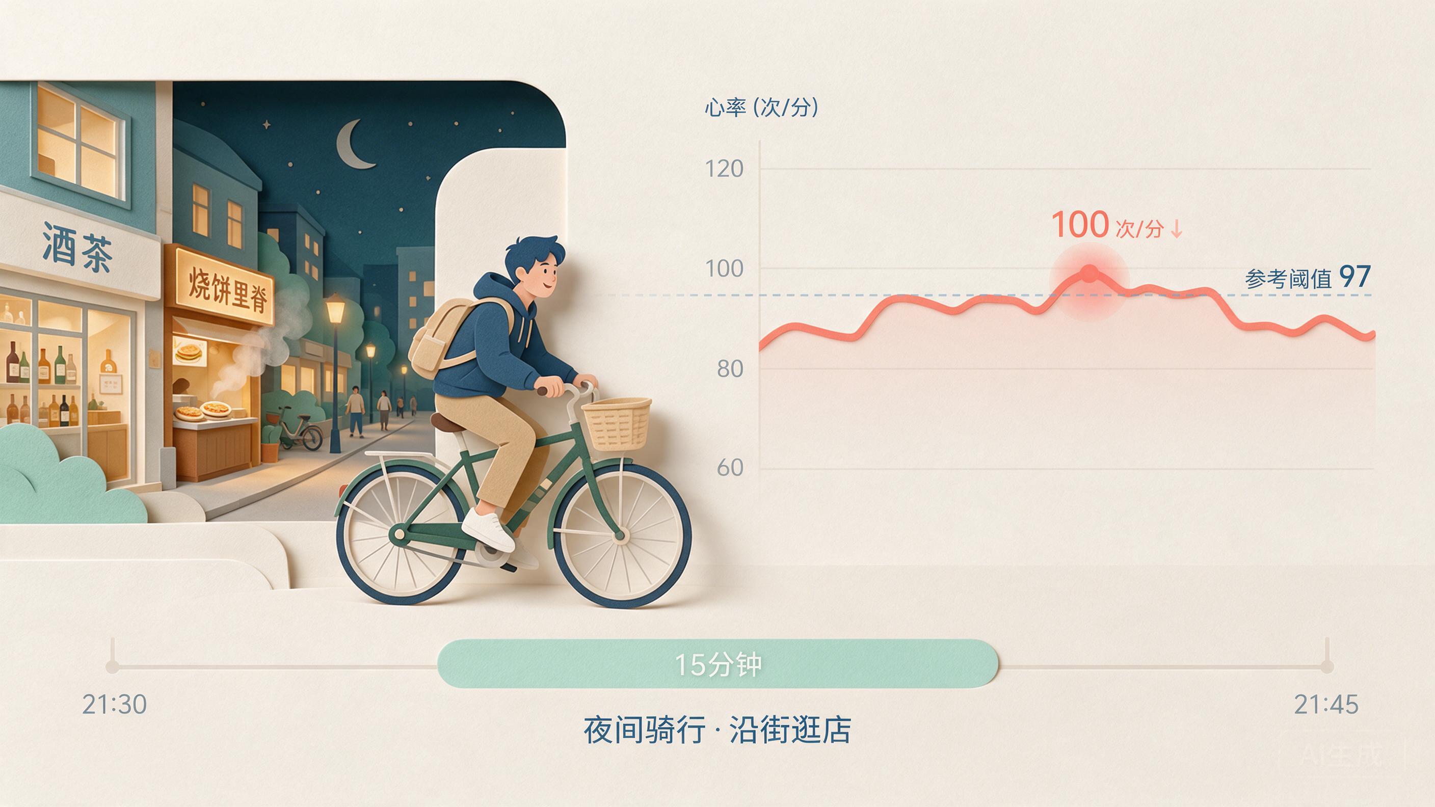 柔和纸雕健康图解
